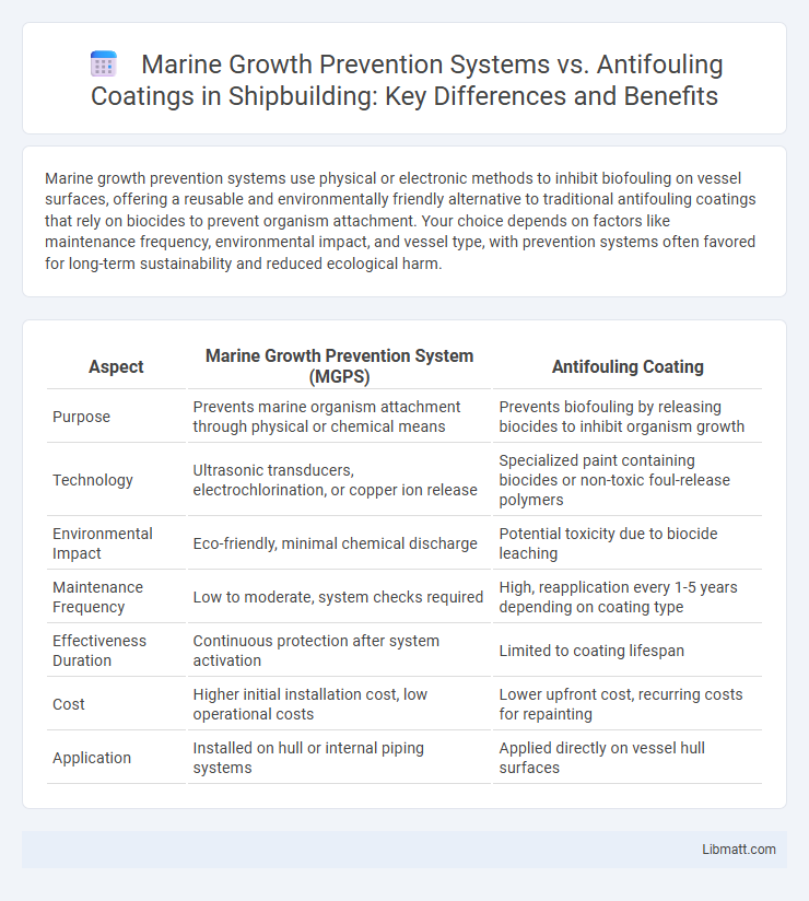 Marine Growth Prevention Systems vs. Antifouling Coatings in Shipbuilding: Key Differences and Benefits