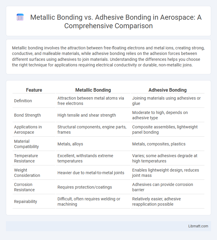 Metallic Bonding vs. Adhesive Bonding in Aerospace: A Comprehensive Comparison