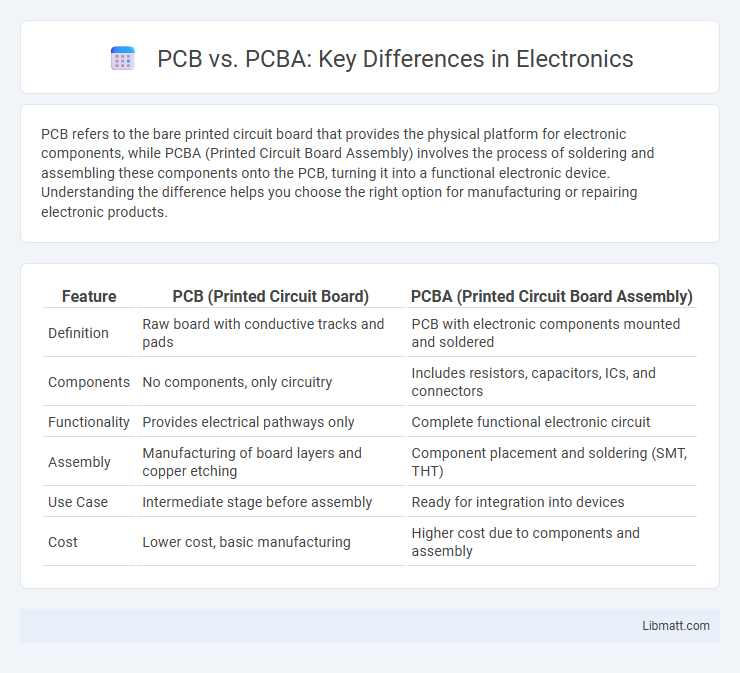 PCB vs. PCBA: Key Differences in Electronics