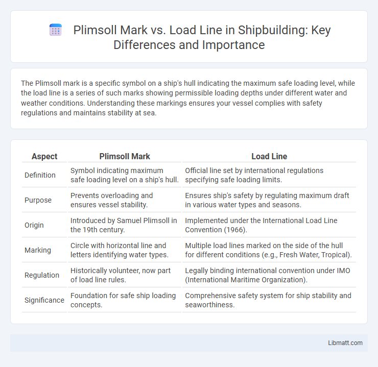 Plimsoll Mark vs. Load Line in Shipbuilding: Key Differences and Importance