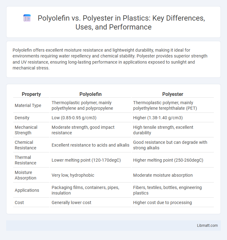 Polyolefin vs. Polyester in Plastics: Key Differences, Uses, and Performance