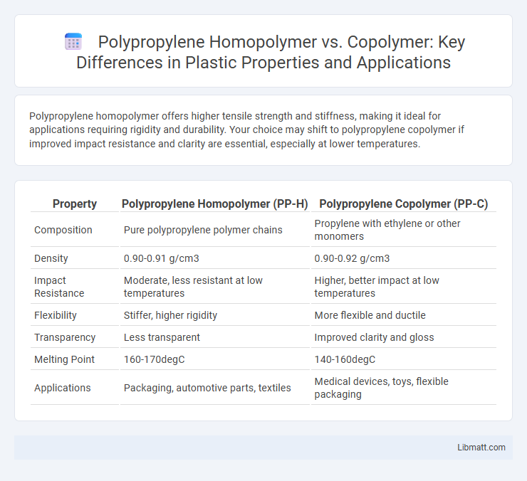 Polypropylene Homopolymer vs. Copolymer: Key Differences in Plastic Properties and Applications
