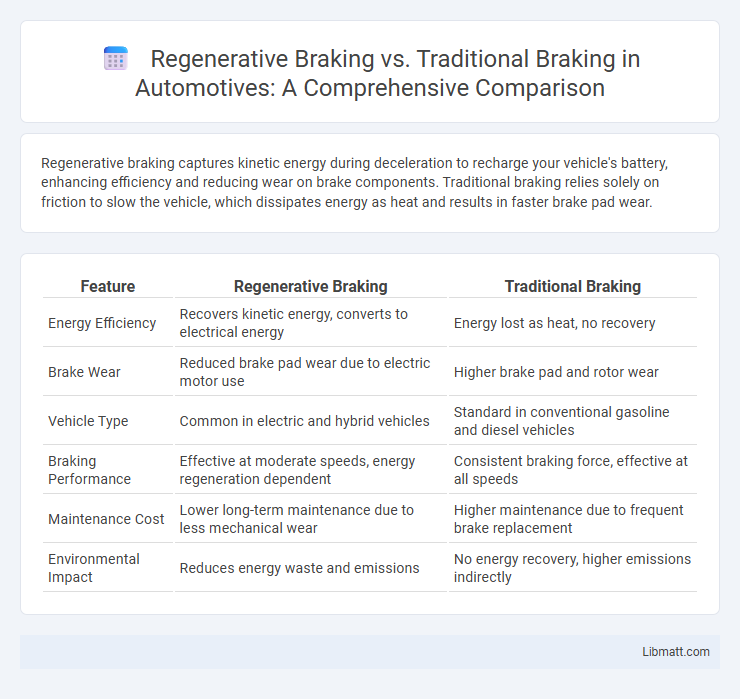 Regenerative Braking vs. Traditional Braking in Automotives: A Comprehensive Comparison