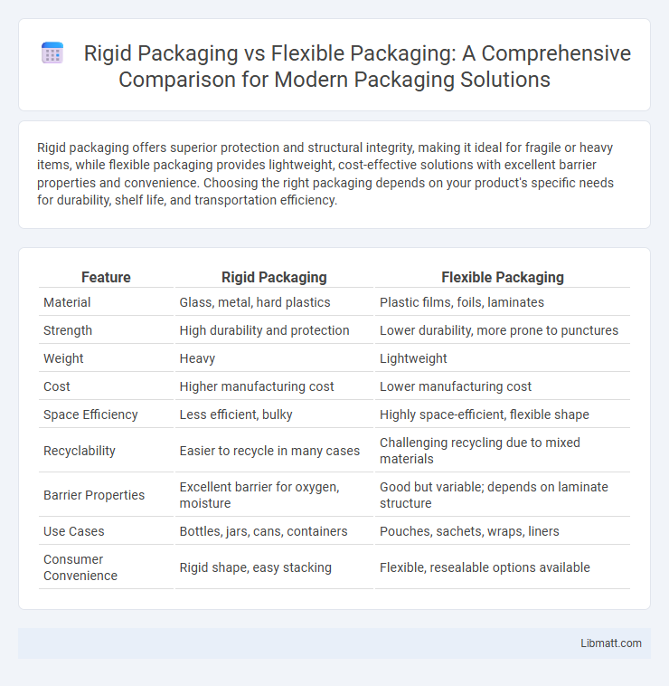 Rigid Packaging vs Flexible Packaging: A Comprehensive Comparison for Modern Packaging Solutions