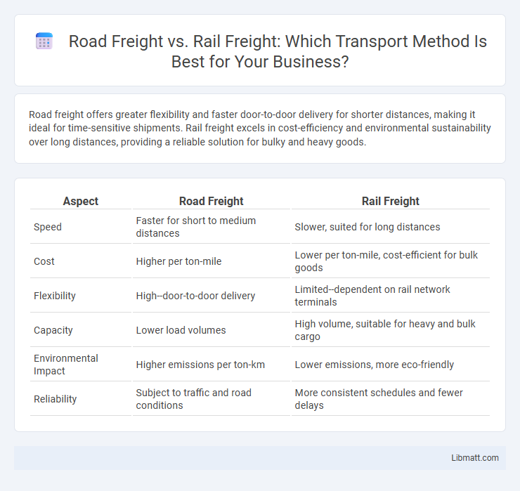 Road Freight vs. Rail Freight: Which Transport Method Is Best for Your Business?
