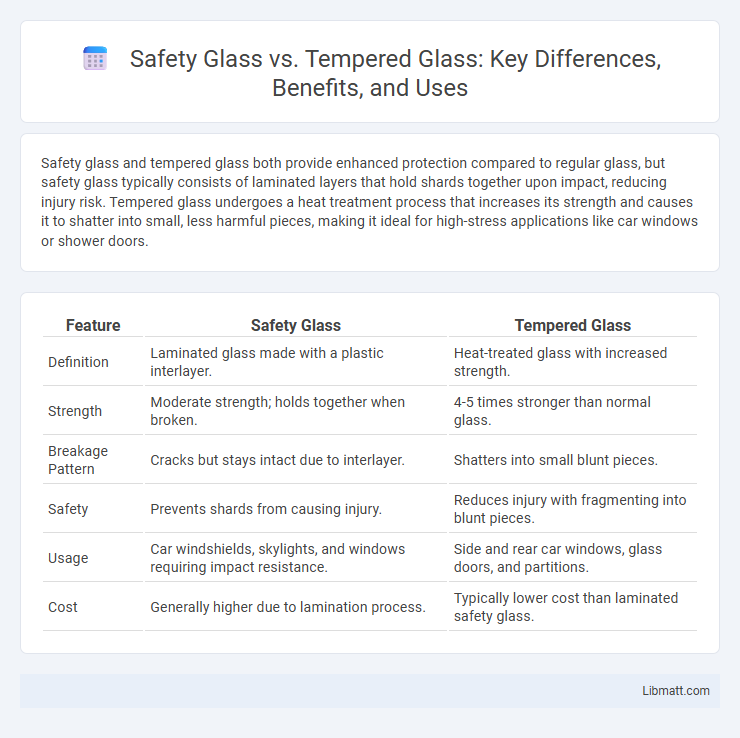 Safety Glass vs. Tempered Glass: Key Differences, Benefits, and Uses