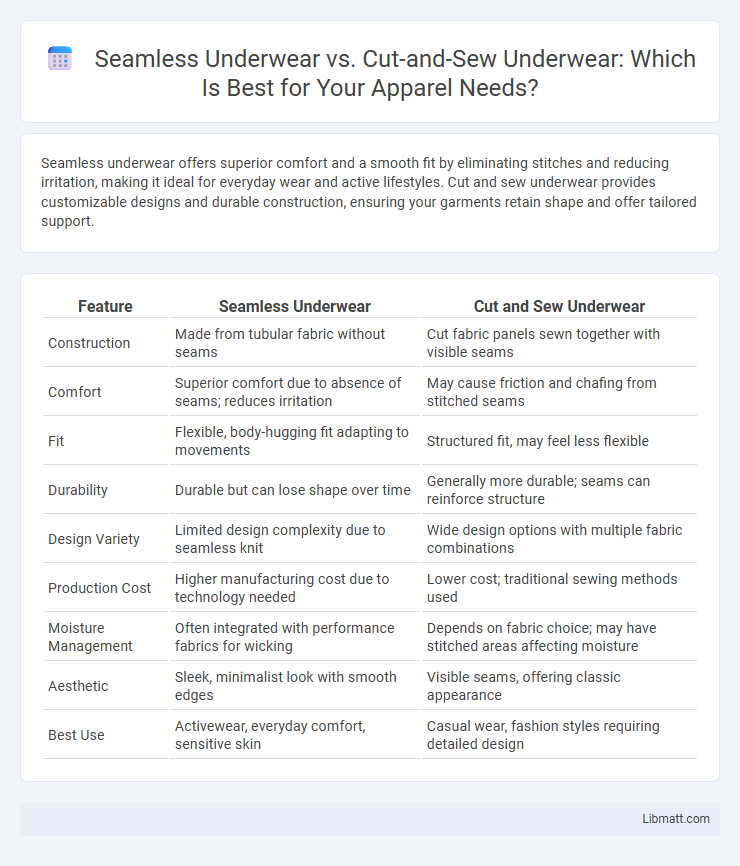 Seamless Underwear vs. Cut-and-Sew Underwear: Which Is Best for Your Apparel Needs?