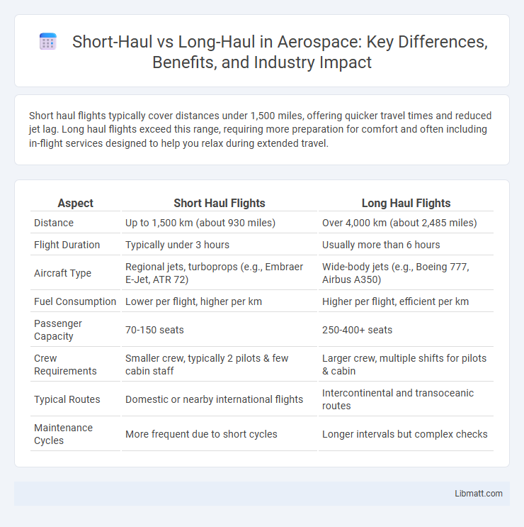 Short-Haul vs Long-Haul in Aerospace: Key Differences, Benefits, and Industry Impact