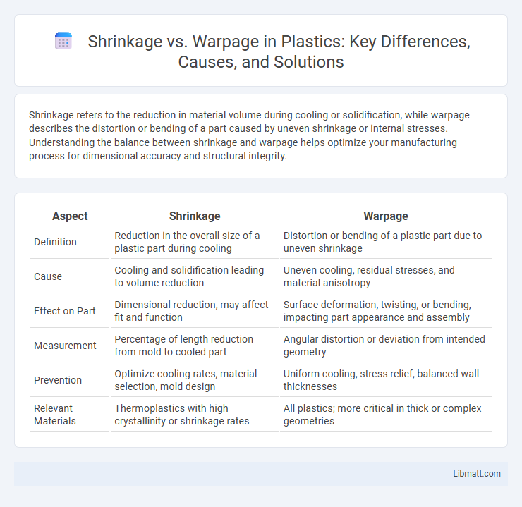 Shrinkage vs. Warpage in Plastics: Key Differences, Causes, and Solutions