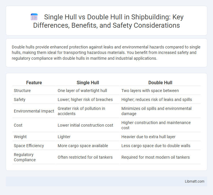 Single Hull vs Double Hull in Shipbuilding: Key Differences, Benefits, and Safety Considerations
