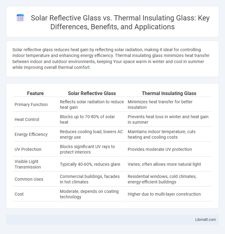 Solar Reflective Glass vs. Thermal Insulating Glass: Key Differences, Benefits, and Applications