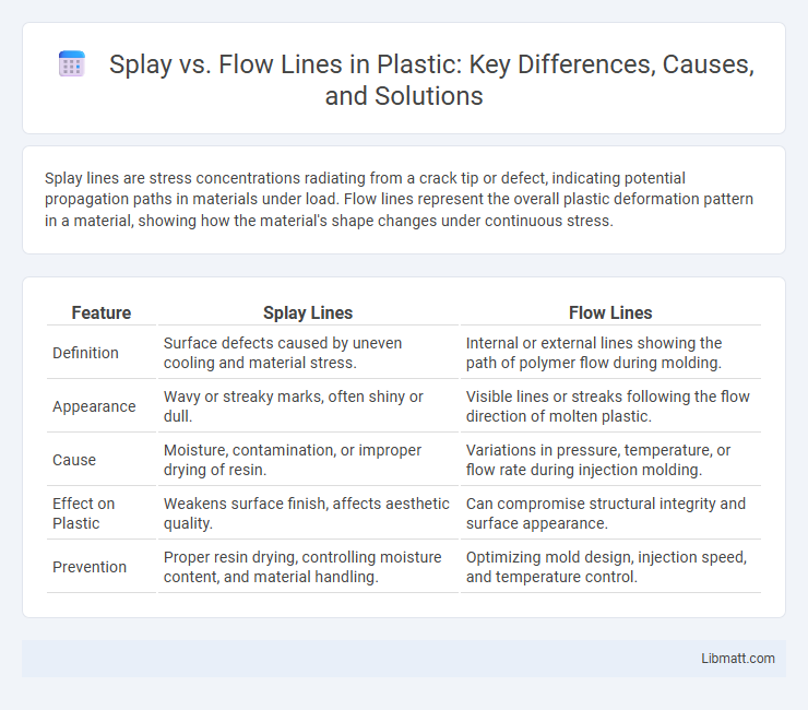 Splay vs. Flow Lines in Plastic: Key Differences, Causes, and Solutions