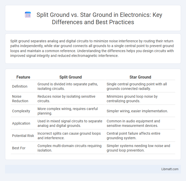Split Ground vs. Star Ground in Electronics: Key Differences and Best Practices