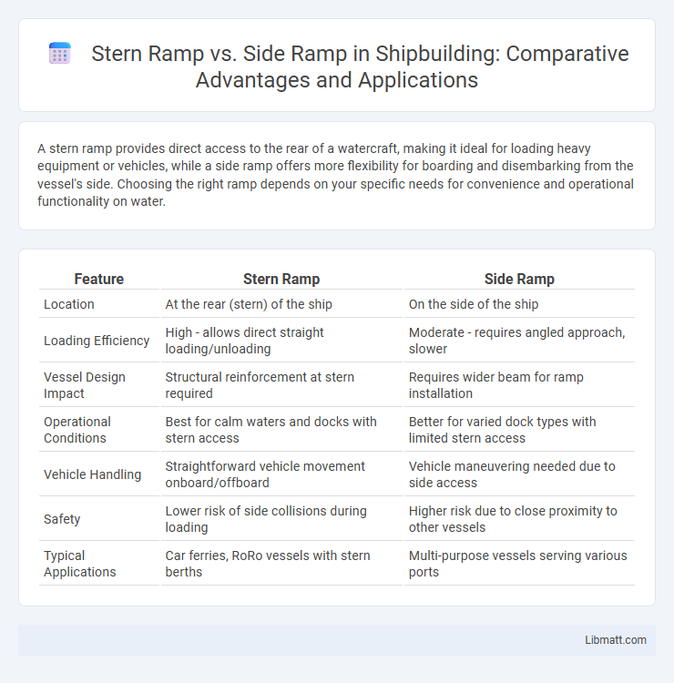 Stern Ramp vs. Side Ramp in Shipbuilding: Comparative Advantages and Applications