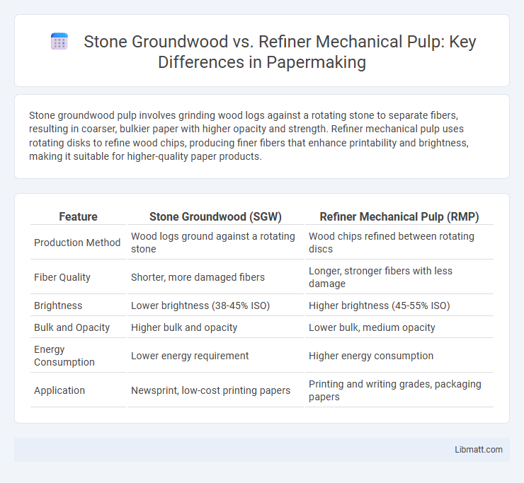 Stone Groundwood vs. Refiner Mechanical Pulp: Key Differences in Papermaking