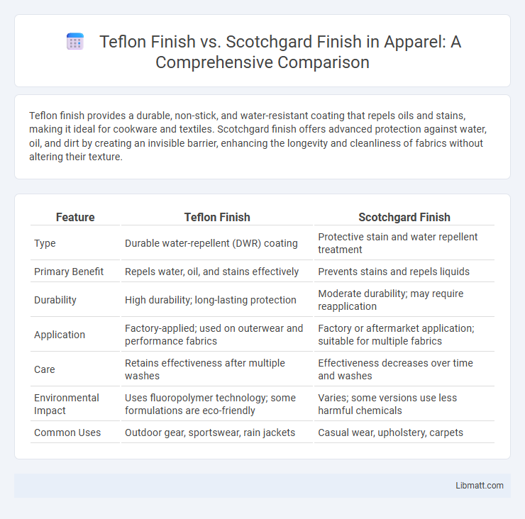 Teflon Finish vs. Scotchgard Finish in Apparel: A Comprehensive Comparison
