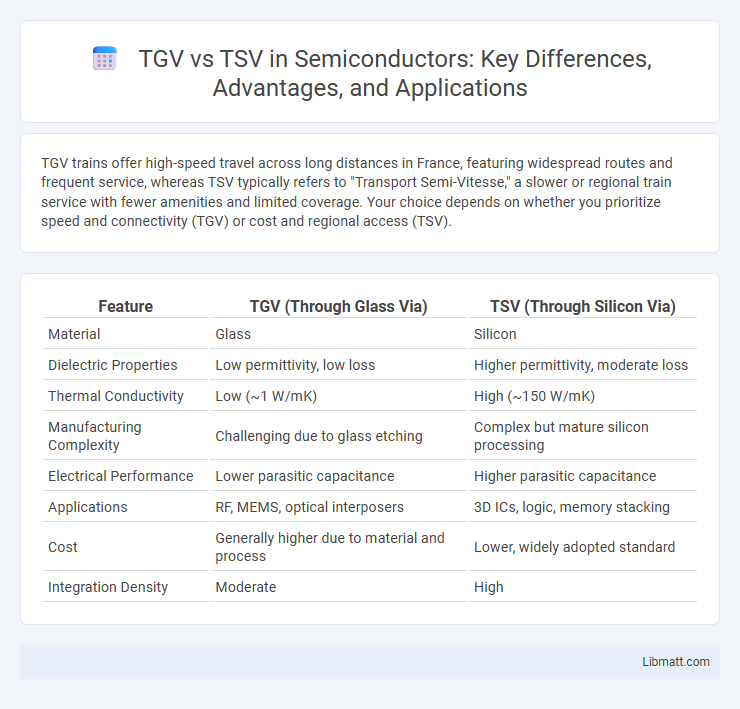 TGV vs TSV in Semiconductors: Key Differences, Advantages, and Applications