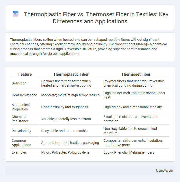 Thermoplastic Fiber vs. Thermoset Fiber in Textiles: Key Differences and Applications