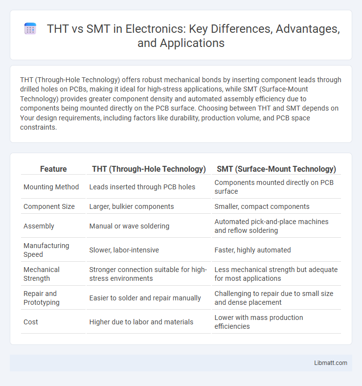 THT vs SMT in Electronics: Key Differences, Advantages, and Applications