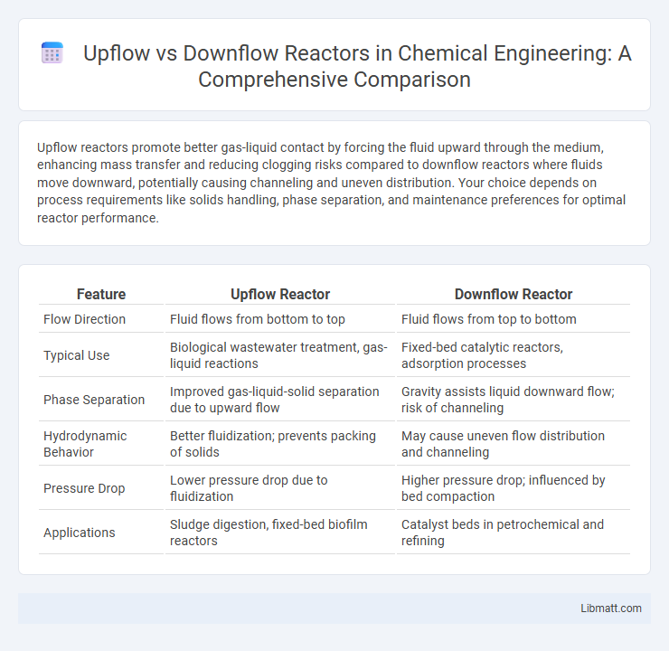 Upflow vs Downflow Reactors in Chemical Engineering: A Comprehensive Comparison