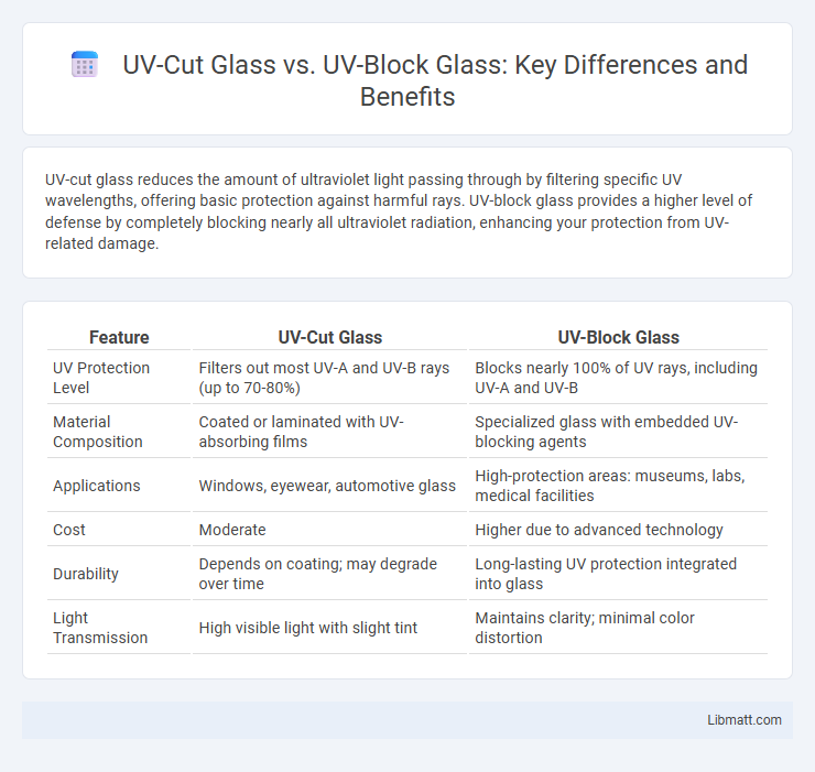 UV-Cut Glass vs. UV-Block Glass: Key Differences and Benefits