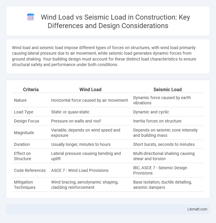 Wind Load vs Seismic Load in Construction: Key Differences and Design Considerations
