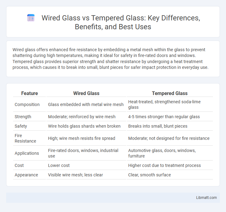 Wired Glass vs Tempered Glass: Key Differences, Benefits, and Best Uses