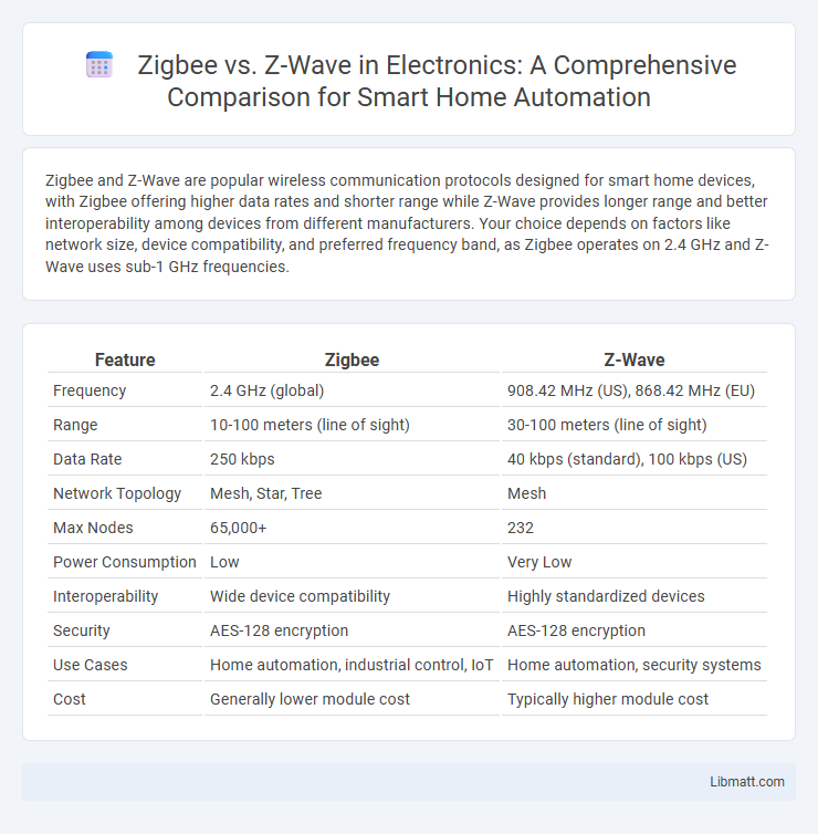 Zigbee vs. Z-Wave in Electronics: A Comprehensive Comparison for Smart Home Automation