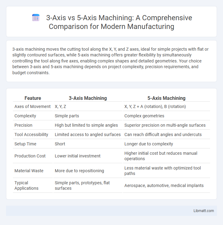 3-Axis vs 5-Axis Machining: A Comprehensive Comparison for Modern Manufacturing