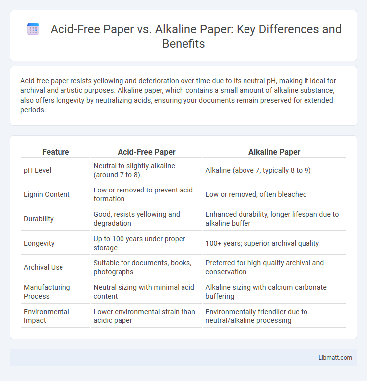 Acid-Free Paper vs. Alkaline Paper: Key Differences and Benefits