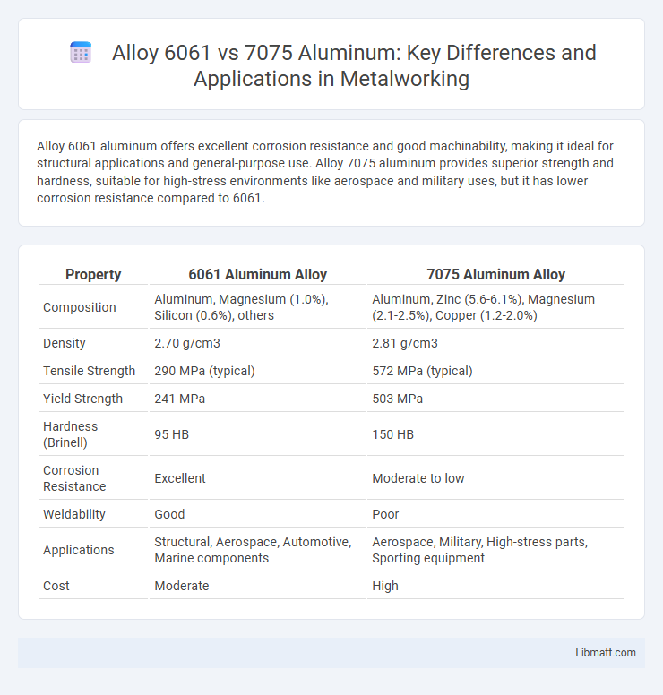 Alloy 6061 vs 7075 Aluminum: Key Differences and Applications in Metalworking