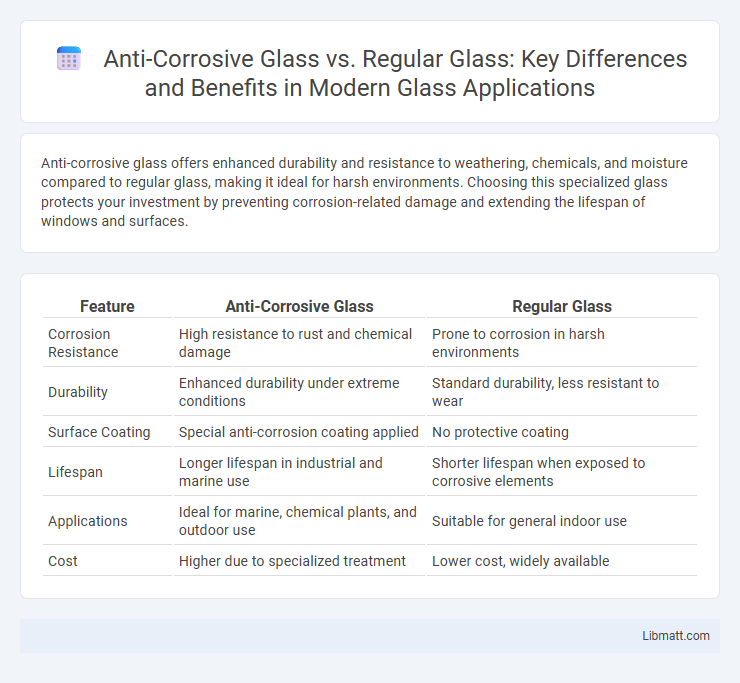 Anti-Corrosive Glass vs. Regular Glass: Key Differences and Benefits in Modern Glass Applications