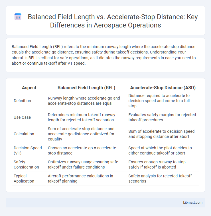 Balanced Field Length vs. Accelerate-Stop Distance: Key Differences in Aerospace Operations
