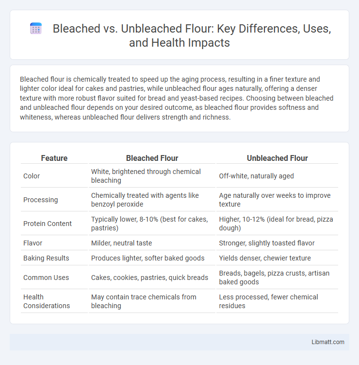 Bleached vs. Unbleached Flour: Key Differences, Uses, and Health Impacts