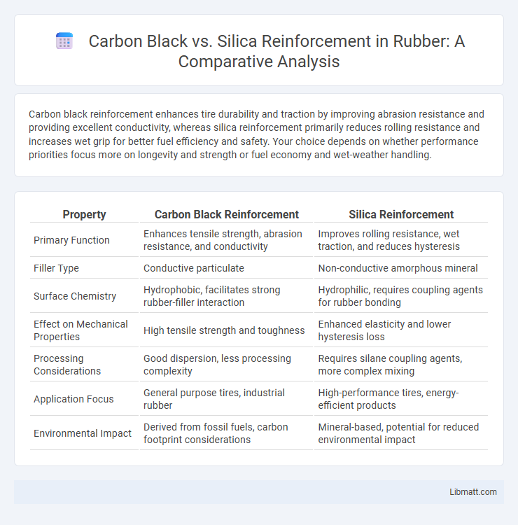 Carbon Black vs. Silica Reinforcement in Rubber: A Comparative Analysis