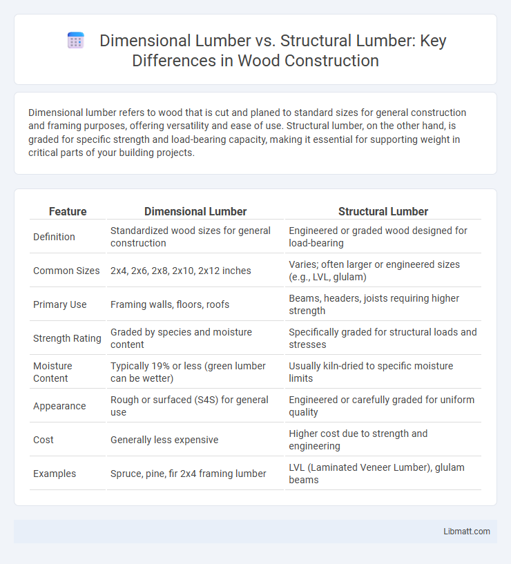 Dimensional Lumber vs. Structural Lumber: Key Differences in Wood Construction