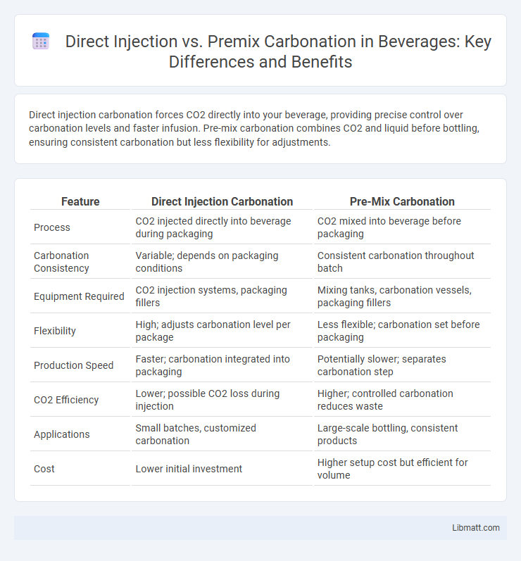 Direct Injection vs. Premix Carbonation in Beverages: Key Differences and Benefits