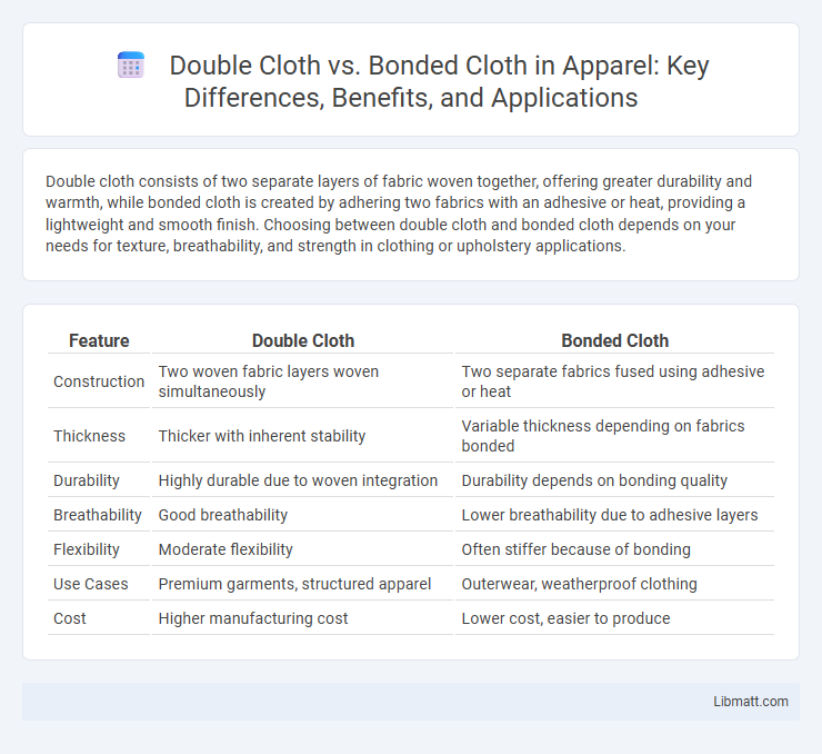 Double Cloth vs. Bonded Cloth in Apparel: Key Differences, Benefits, and Applications