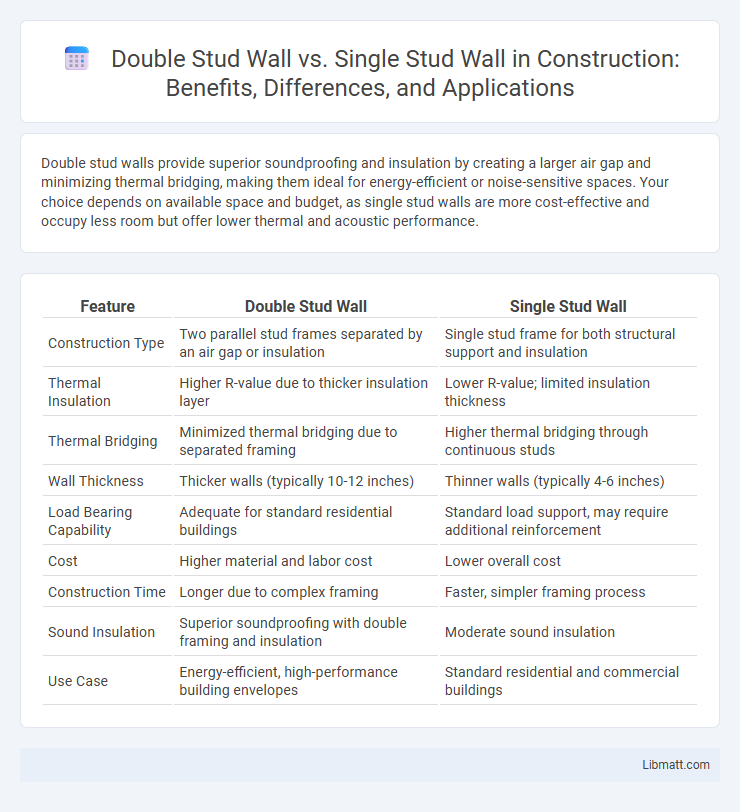 Double Stud Wall vs. Single Stud Wall in Construction: Benefits, Differences, and Applications