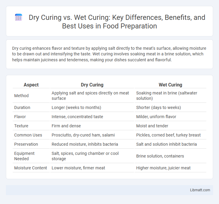 Dry Curing vs. Wet Curing: Key Differences, Benefits, and Best Uses in Food Preparation