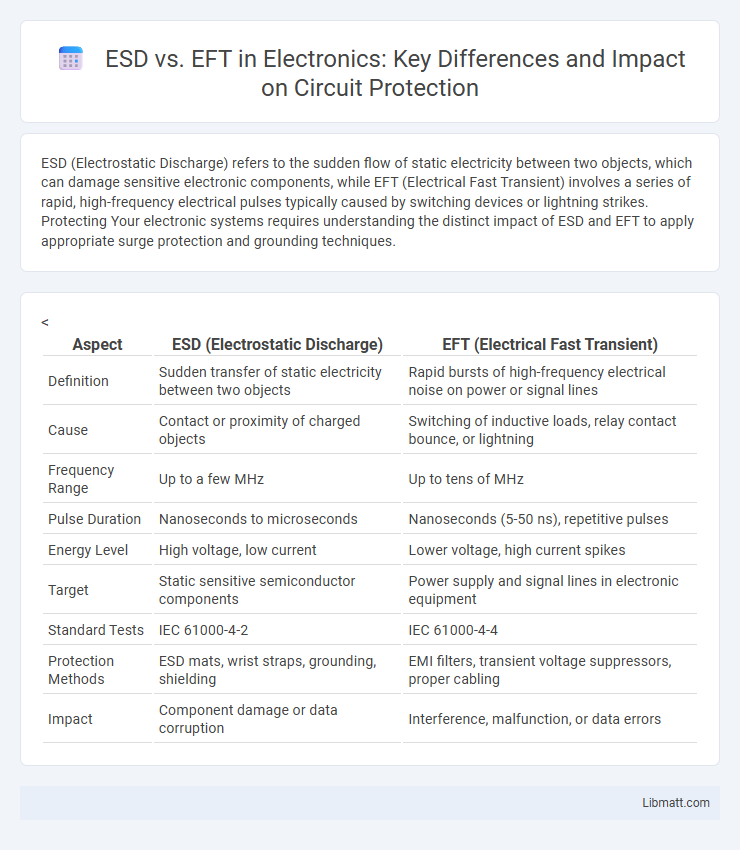 ESD vs. EFT in Electronics: Key Differences and Impact on Circuit Protection