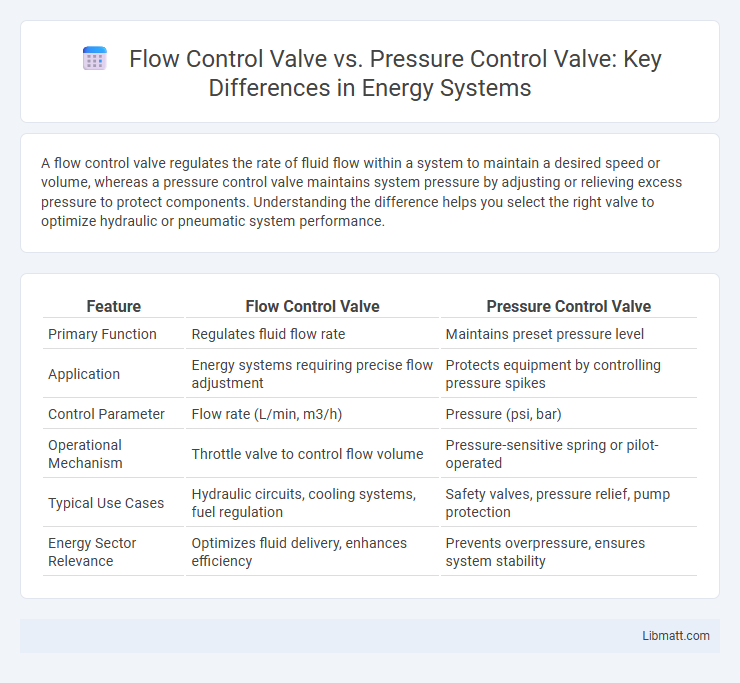Flow Control Valve vs. Pressure Control Valve: Key Differences in Energy Systems