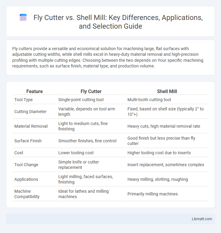 Fly Cutter vs. Shell Mill: Key Differences, Applications, and Selection Guide