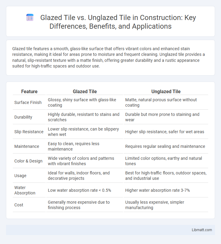 Glazed Tile vs. Unglazed Tile in Construction: Key Differences, Benefits, and Applications