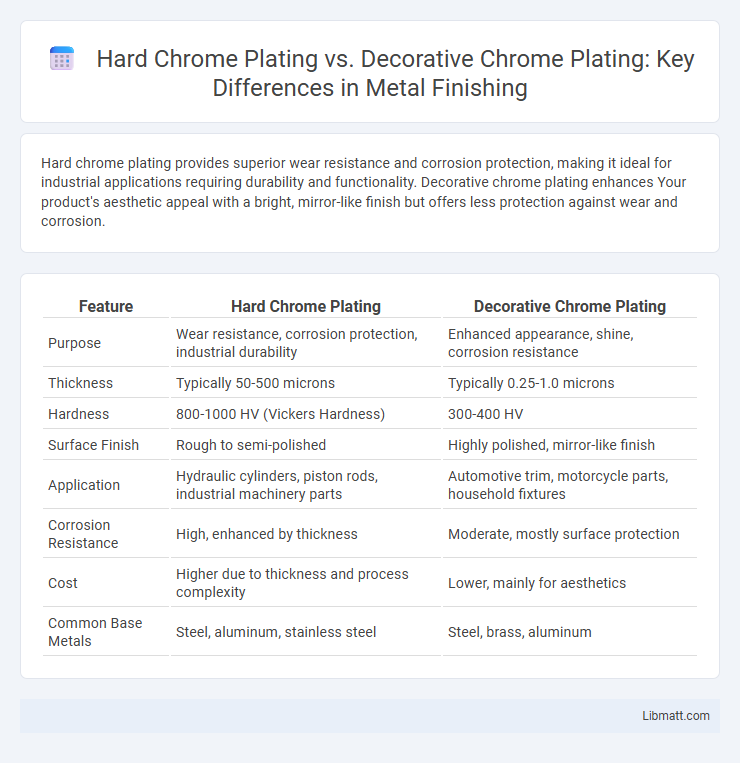 Hard Chrome Plating vs. Decorative Chrome Plating: Key Differences in Metal Finishing