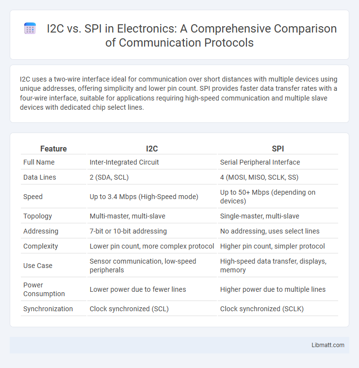I2C vs. SPI in Electronics: A Comprehensive Comparison of Communication Protocols