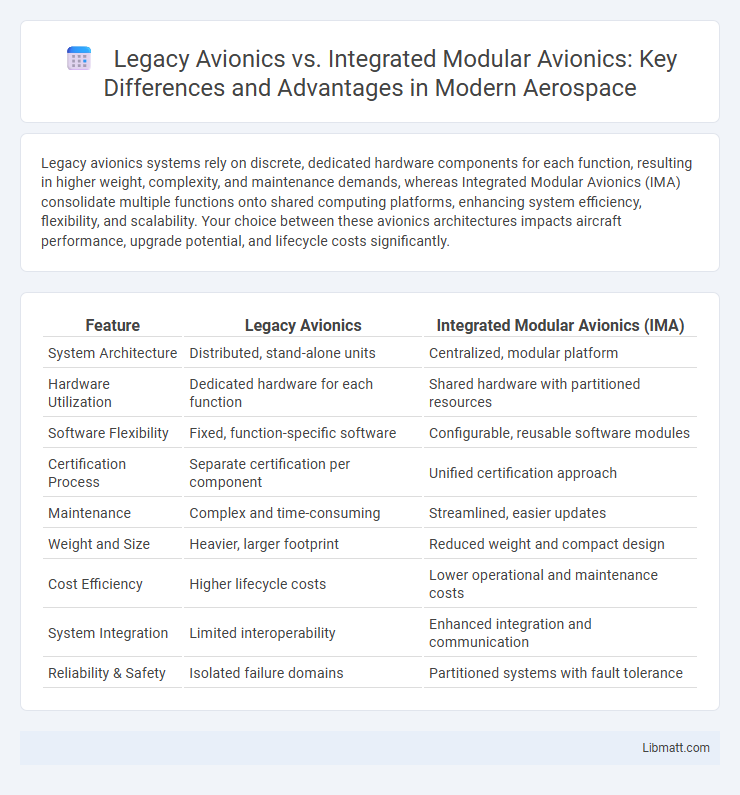 Legacy Avionics vs. Integrated Modular Avionics: Key Differences and Advantages in Modern Aerospace