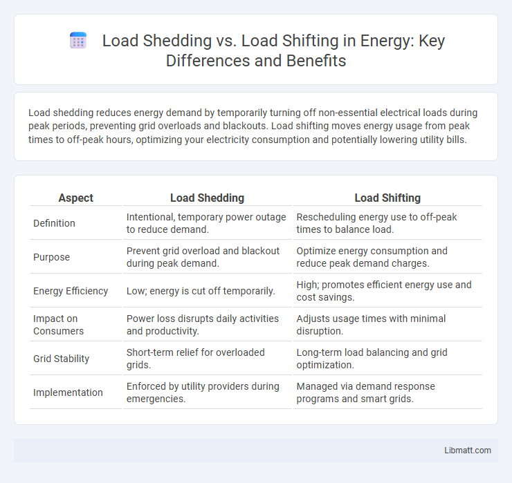 Load Shedding vs. Load Shifting in Energy: Key Differences and Benefits