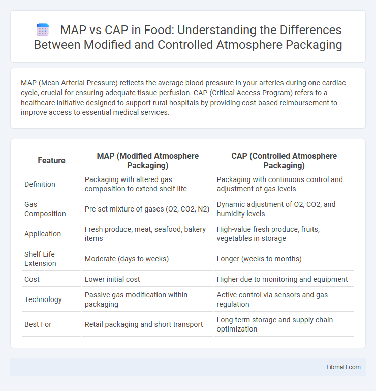 MAP vs CAP in Food: Understanding the Differences Between Modified and Controlled Atmosphere Packaging