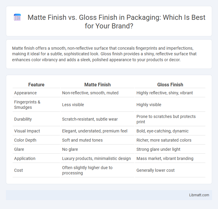 Matte Finish vs. Gloss Finish in Packaging: Which Is Best for Your Brand?